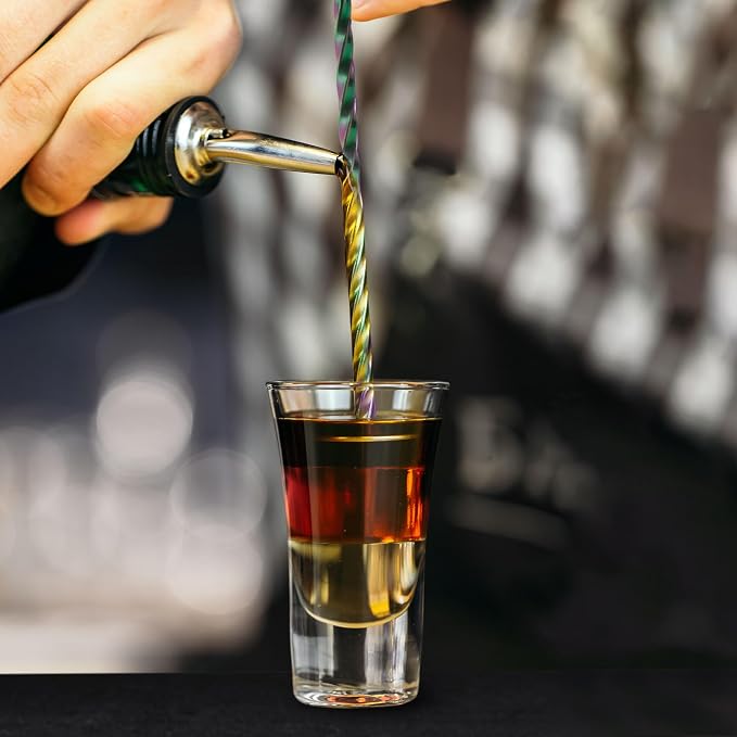 Zulay Premium 12 Inch Stainless Steel Cocktail Spoon - Image 6