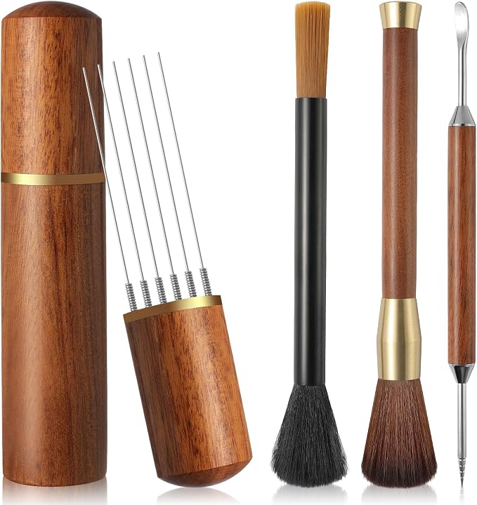 Professional Coffee Tools Set –Coffee Accessories Kit Cleaning Brush, Coffee by Unknown