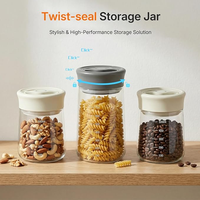 2-Pack 2026 Upgraded Glass Jars - Image 2
