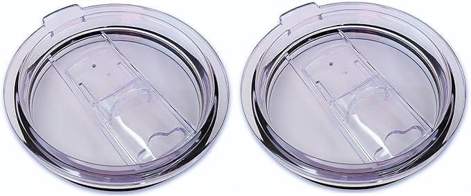 2 Replacement Lids for 20oz Stainless Steel Tumbler Travel Cup - Image 8