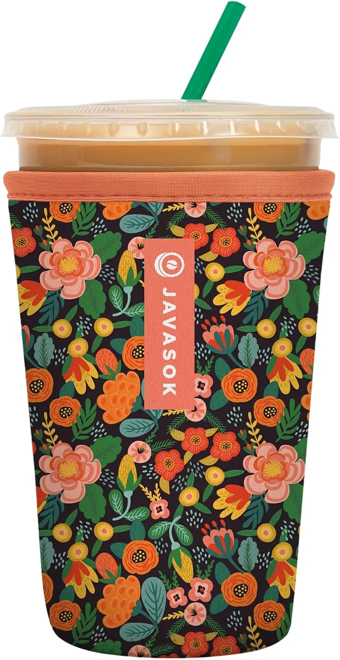 Sok It JavaSok Iced Coffee & Cold Soda Insulated Neoprene Cup Sleeve by SokIt