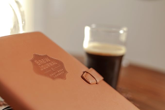 Home brew Journal for Craft Beer Homebrewers | Homebrew Logbook w/ space for - Image 5