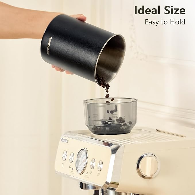Vacuum Coffee Canister, Stainless Steel Airtight Canister - Image 5