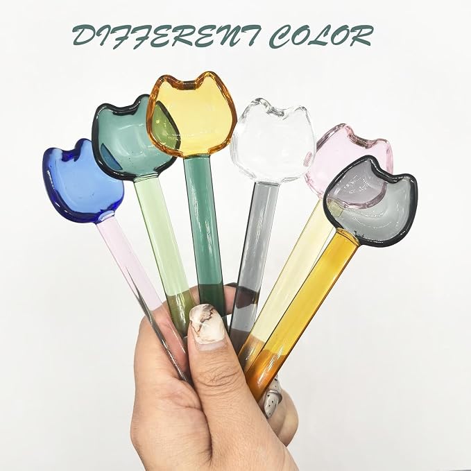 5 Pieces Coffee Spoons, Glass Coffee Stirring Spoon, Espresso Stirring Spoon - Image 4