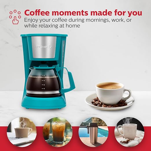 Holstein Housewares 5 Cup Drip Coffee Maker – Compact and User-Friendly - Image 7