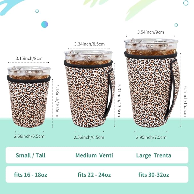 Iced Coffee Sleeve Insulator Sleeves - Image 2
