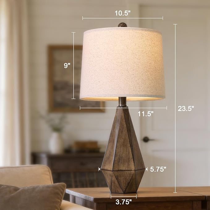 PoKat 23.5'' Table Lamps Set of 2 - Image 6