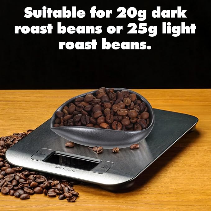 Coffee Bean Dosing Cup Ceramic Single Dosing Tray Espresso Bean Weighing Bowls - Image 3