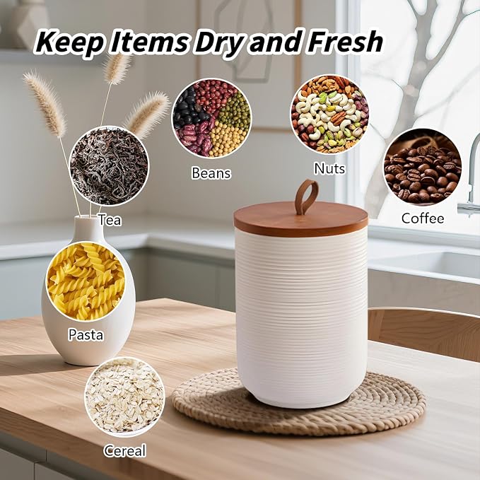 Food Storage Jar Strong Ceramic Storage Canisters - Image 4