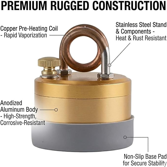 High-Power Portable Mini Outdoor Spirit Burner & Alcohol Stove, Mini Camping - Image 4
