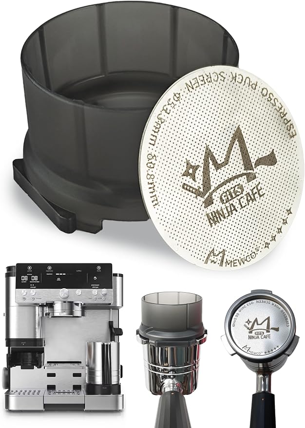 Espresso Puck Screen and Portafilter Funnel by Unknown