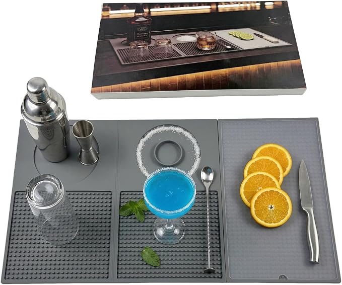 Bar Mat, Bar Accessories, Bartending Drying Mats, Bar Decorations by Unknown