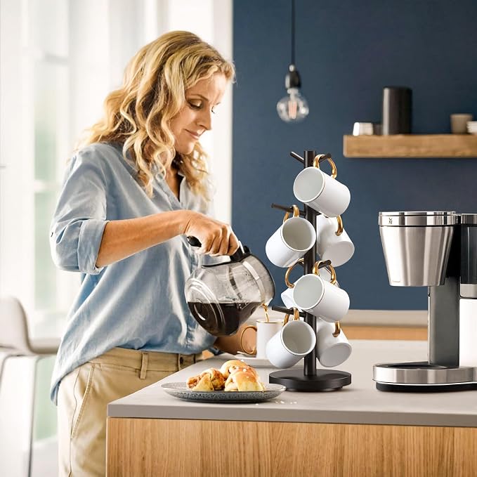 Coffee Mug Holder Tree, Upgraded 360° Rotated Coffee Cup Holder - Image 8