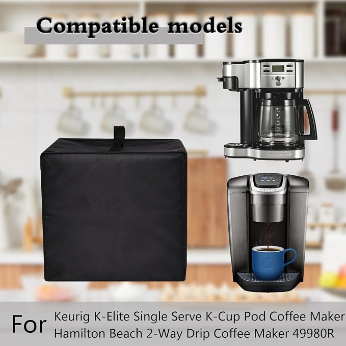 Coffee Maker Cover for Keurig K-Elite Single Serve K-Cup Pod Coffee Maker - Image 2