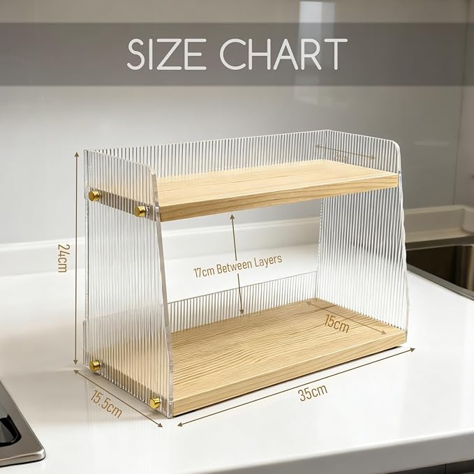 Bathroom Countertop Organizer Shelf - Image 2