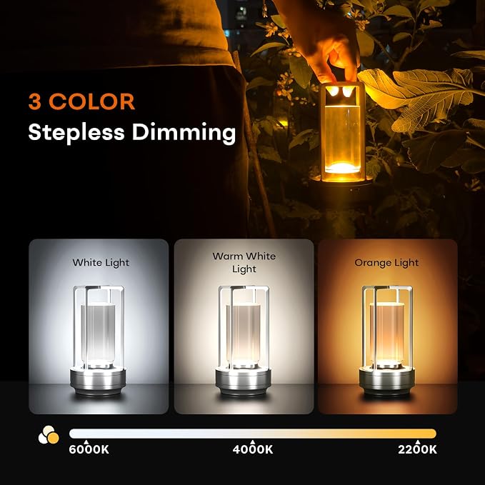 HAPYGI Portable Metal Table Lamp - Image 6