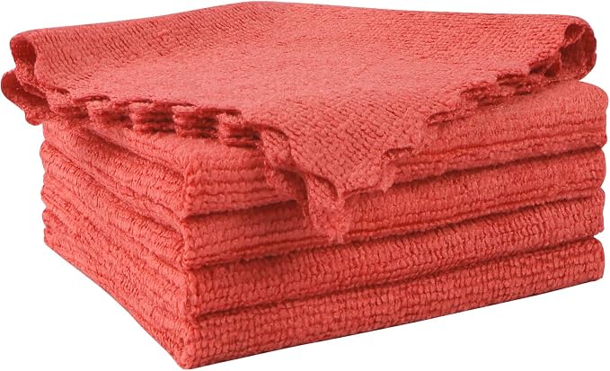 Orighty Microfiber Cleaning Cloth, 5 Pack Highly Absorbent Cleaning Rags by AllRightinOrighty