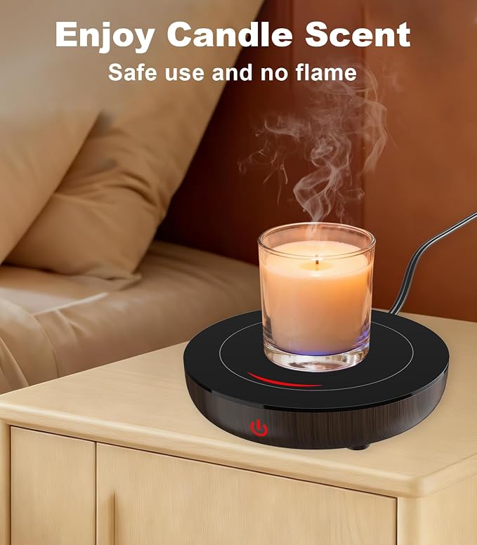 Kepwam Coffee Mug Warmer for Desk, 3-Temp Fast Heating Cup Warmer - Image 4