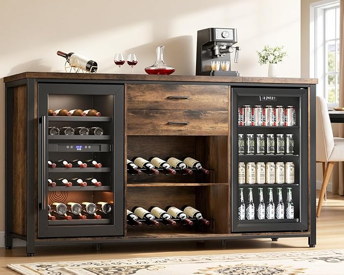 Leteuke Large Coffee Bar Cabinet by Leteuke