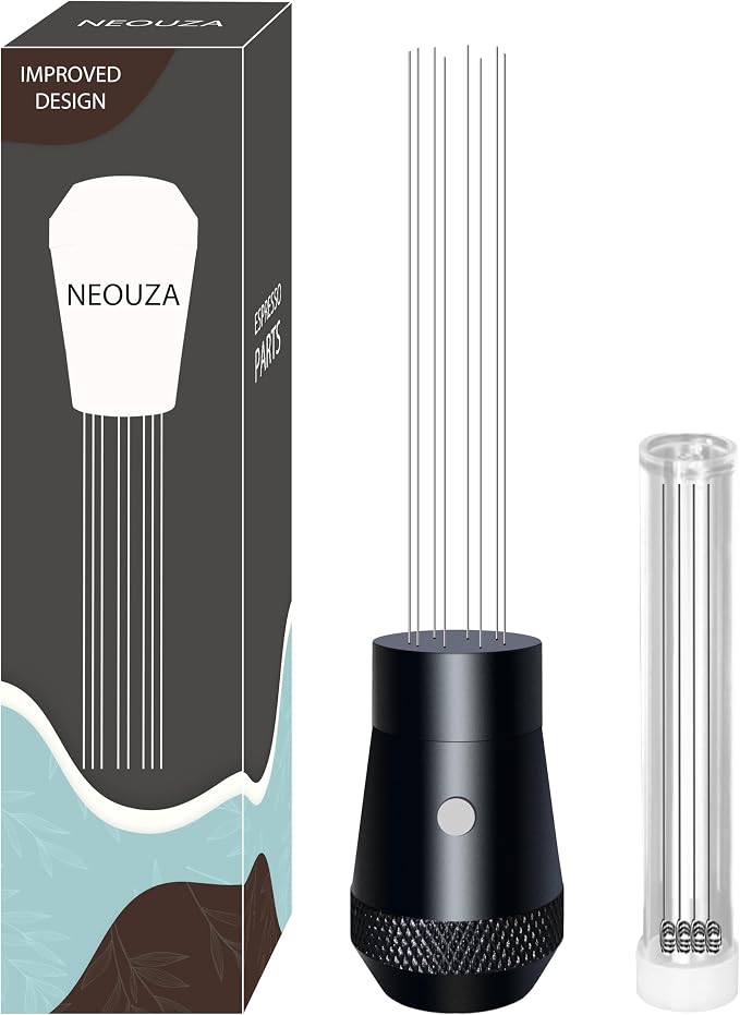 NEOUZA Coffee WDT Distribution Tool Accessories, Aluminum Handle Built-in by NEOUZA