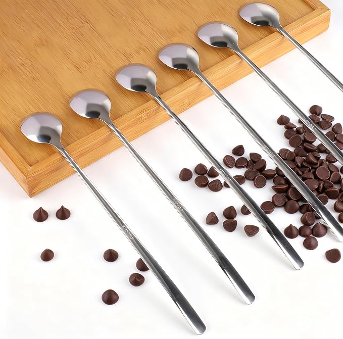 Ninsula 9.5-Inch Long Spoon, Ice Tea Spoons - Image 4