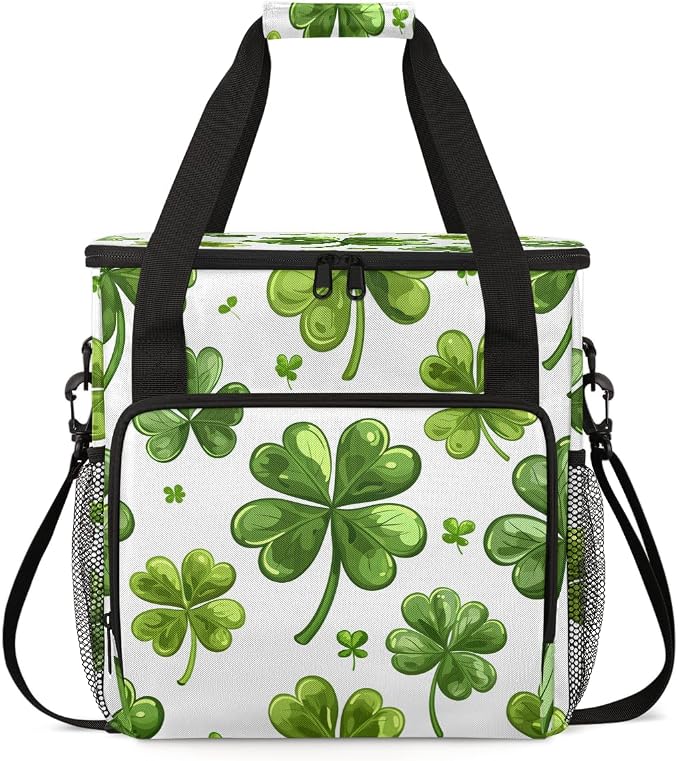 St. Patrick's Day Coffee Maker Travel Bag, Portable Storage Tote Bag by Cmizedevise