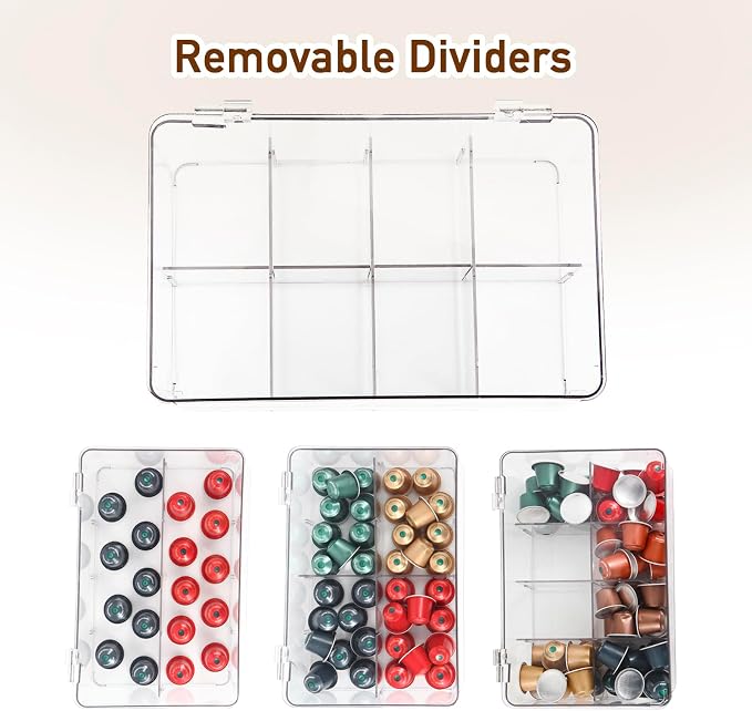 Coffee Pod Holder Storage for Counter, Compatible - Image 5