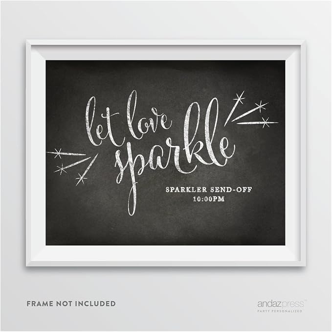 Andaz Press Personalized Wedding Party Signs, Vintage Chalkboard Print by AndazPress