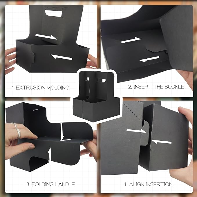 2 Cup Disposable Drink Carrier for Delivery - Image 4