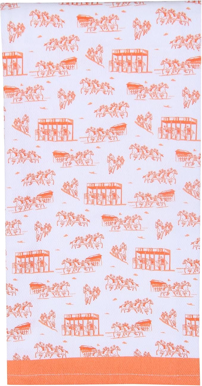 Barrel Down South Derby Horse Racing Tea Towels by BarrelDownSouth