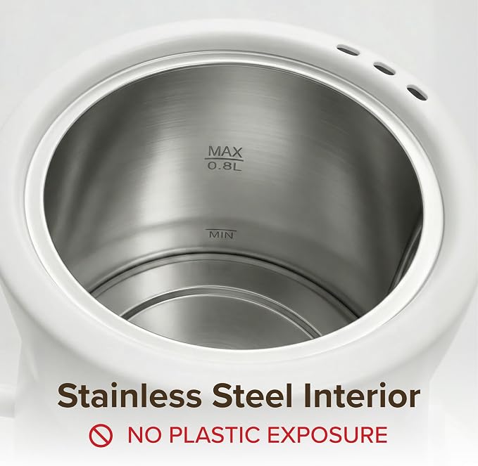Coffee Gooseneck Kettle, Stainless Steel Interior, Electric Kettle - Image 6