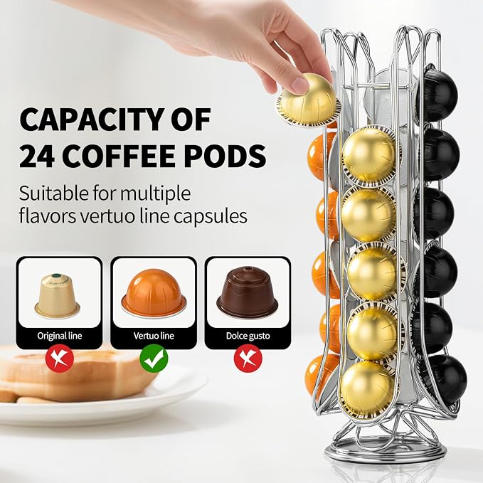Vertuo Pod Holder，Coffee Pods Holder Stand - Image 4