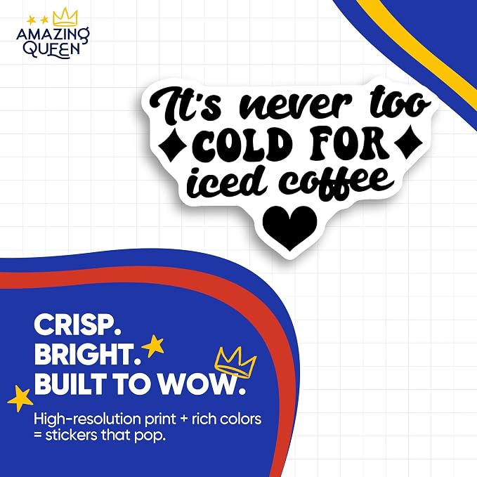 Iced Coffee Stickers - Image 2