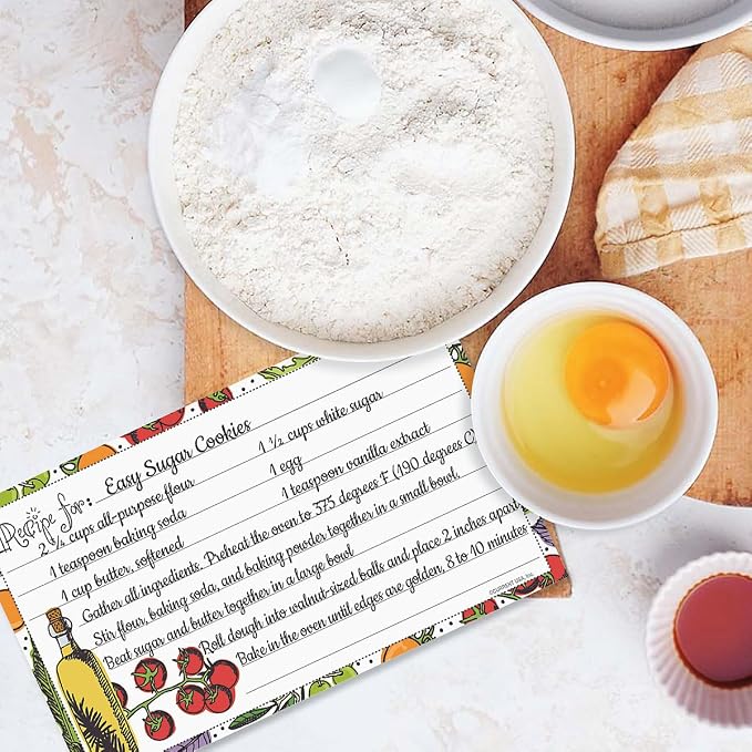 Current Veggie Recipe Cards - Image 3