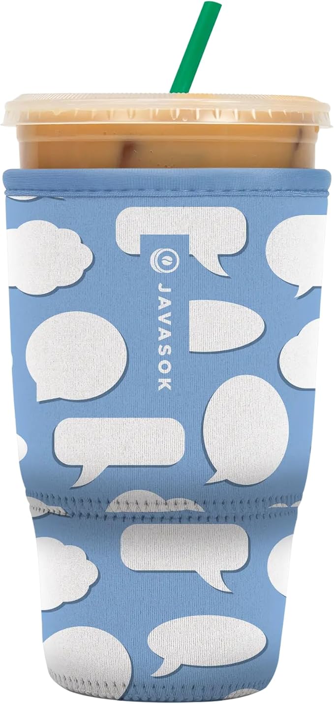 Sok It JavaSok Iced Coffee & Cold Soda Insulated Neoprene Cup Sleeve by SokIt