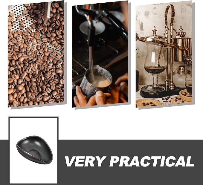 VOSAREA Ceramic Coffee Bean Dosing Tray Multi-functional Measuring Cup - Image 4