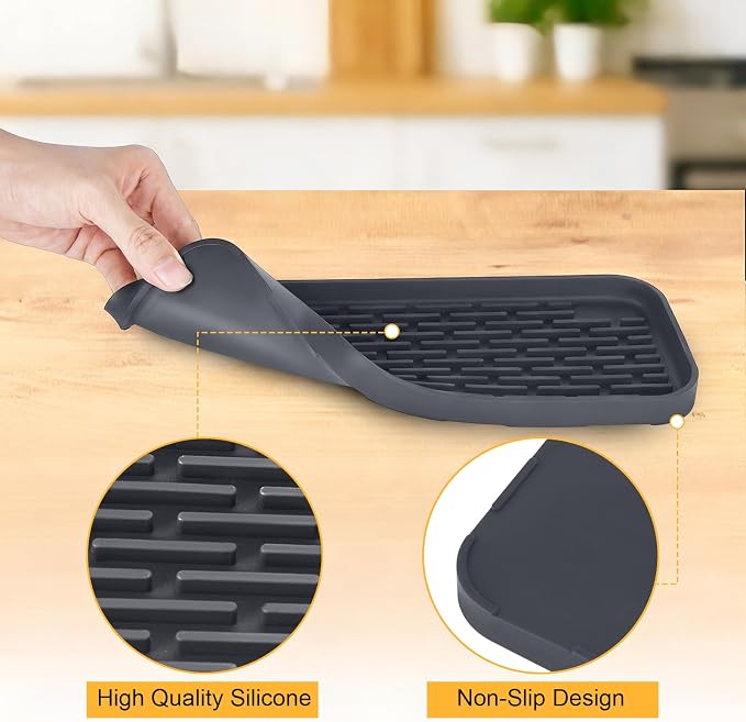 Drip Tray for Drink Dispenser, Silicone Drip Pan for Drink Dispenser, Beverage - Image 6
