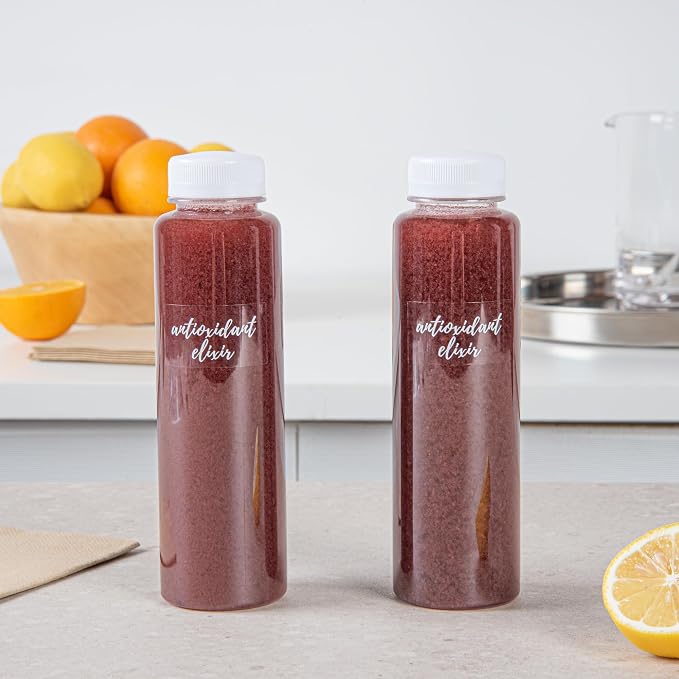 Restaurantware-1.9 x 1 Inch Antioxidant Elixir Juice Bottle Labels, 100 - Image 3