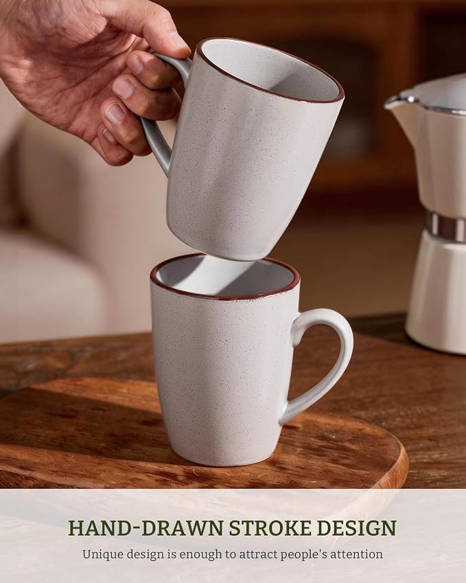 famiware Venus Coffee Mugs for 4, 13 oz Mug Set, Dringking Cup - Image 3