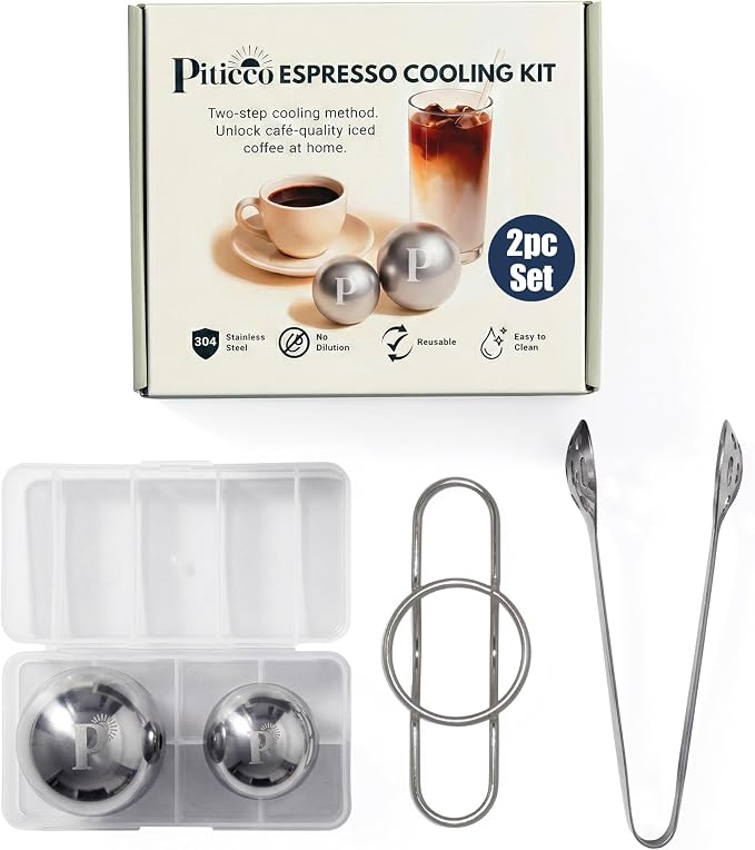 Espresso Cooling Ball for Iced Coffee by Piticco