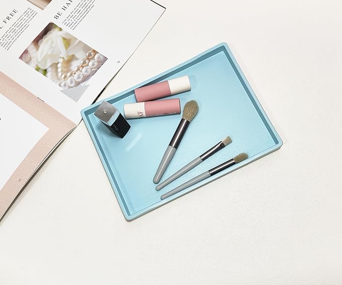 Small Blue Mini Serving Tray | for Serving Accessory, Perfume or Display Use. - Image 6
