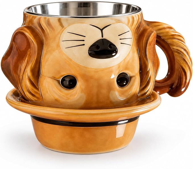FACE N FACE Golden Retriever Mug by FaceNFace