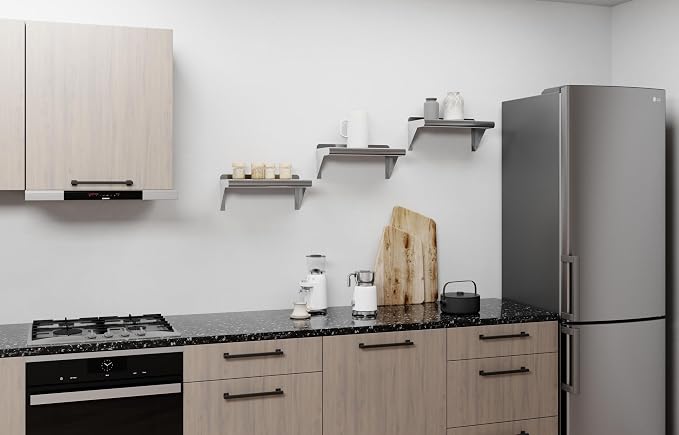 AmGood 16" Long X 8" Deep Stainless Steel Wall Shelf | NSF Certified | - Image 7