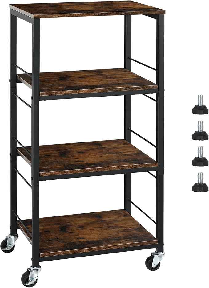 MOOACE Industrial Kitchen Rolling Cart by Unknown