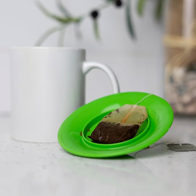 Pund'it Green Tee Mug and Cup Cover, Golf Themed Cup Lid - Image 2