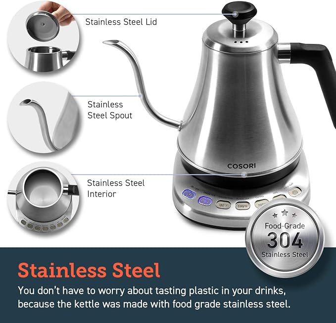 Cosori Gooseneck Electric Kettle - Image 4