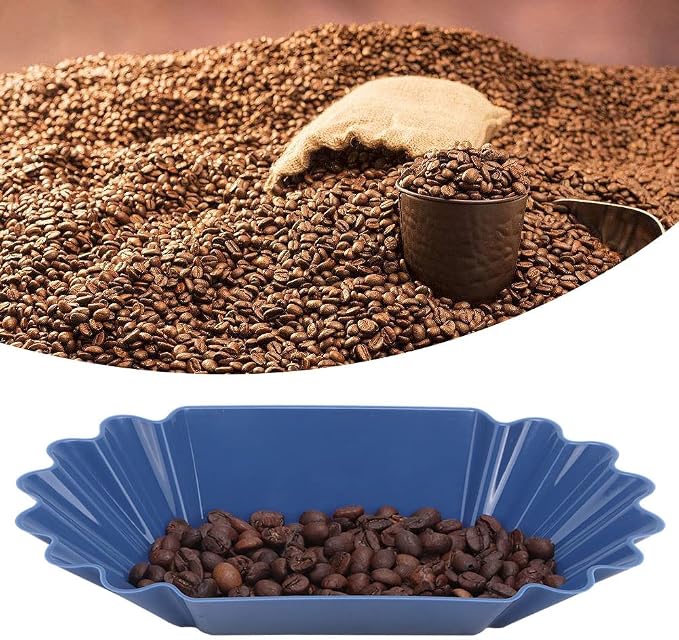 Coffee Bean Sample Tray, Food Grade PP Plastic Bean Display Stand, Straight - Image 5