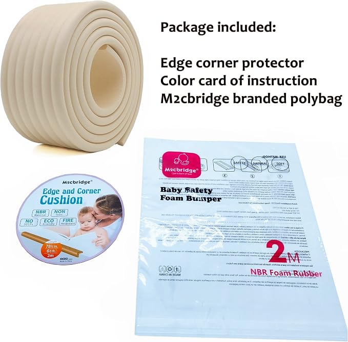 M2cbridge Multifunctional Furniture Edge Wall Corner Guard Desk Edge Cushion - Image 5
