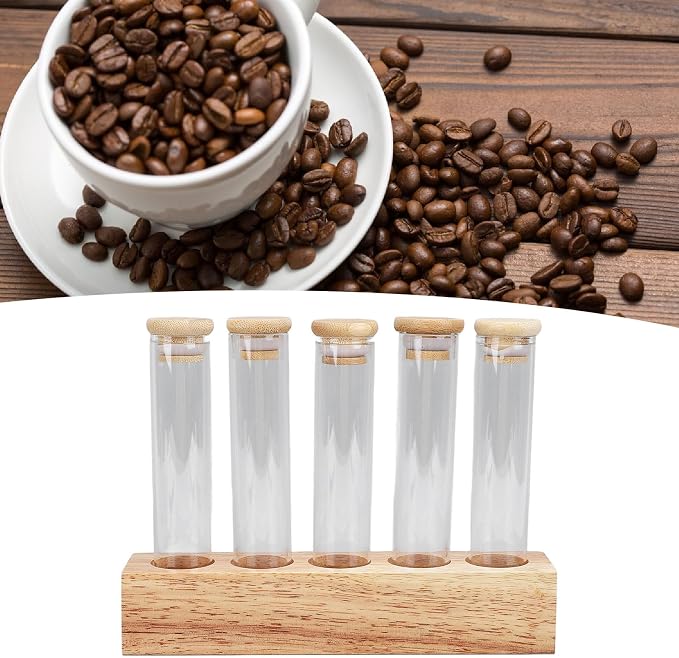 Yosoo Health Gear Coffee Bean Jars Canisters, Glass Coffee Storage Containers - Image 2