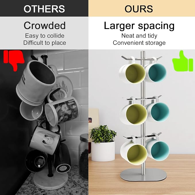 Mug Holder Tree, Coffee Cup Holder - Image 5
